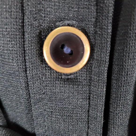 ❗️SOLD❗️70s Sears Black Jumpsuit - Picture 8 of 16